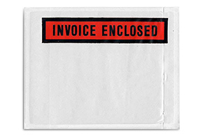 Invoice Enclosed Envelopes